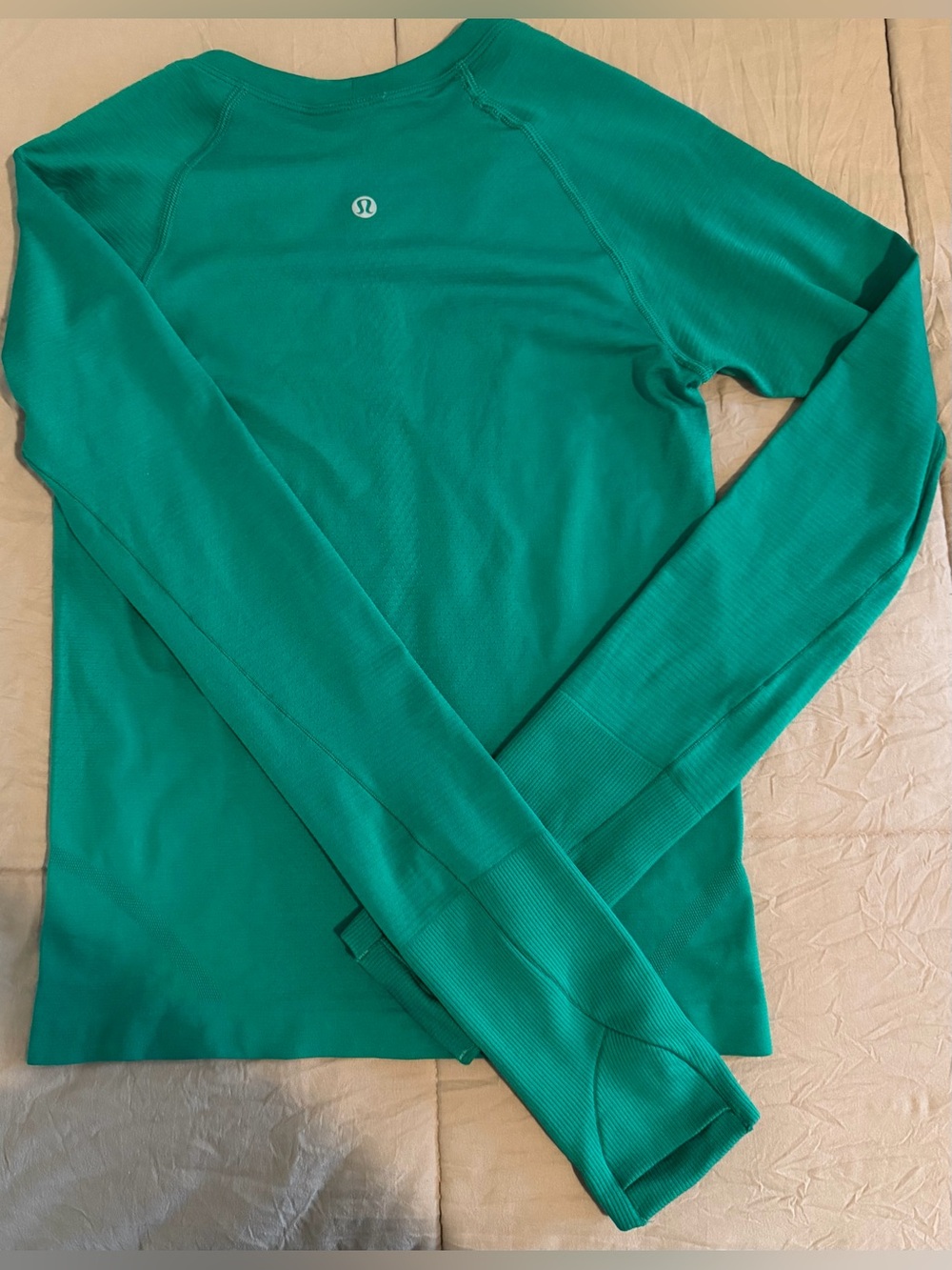 lululemon athletica Long Sleeve Crew Top - Green
